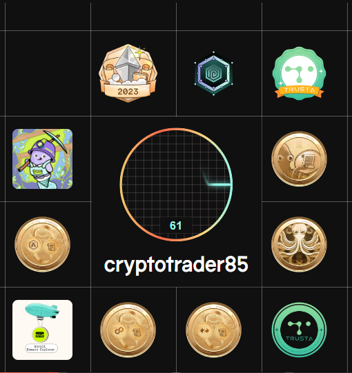 cryptotrader85's tweet image. I haven&apos;t been going hard farming @Scroll_ZKP as most of my capital is locked away in @LineaBuild right now.

These are the badges I currently have on Scroll but do plan on minting more in the near future as I free up some more capital.

Are you minting #ScrollCanvas badges?