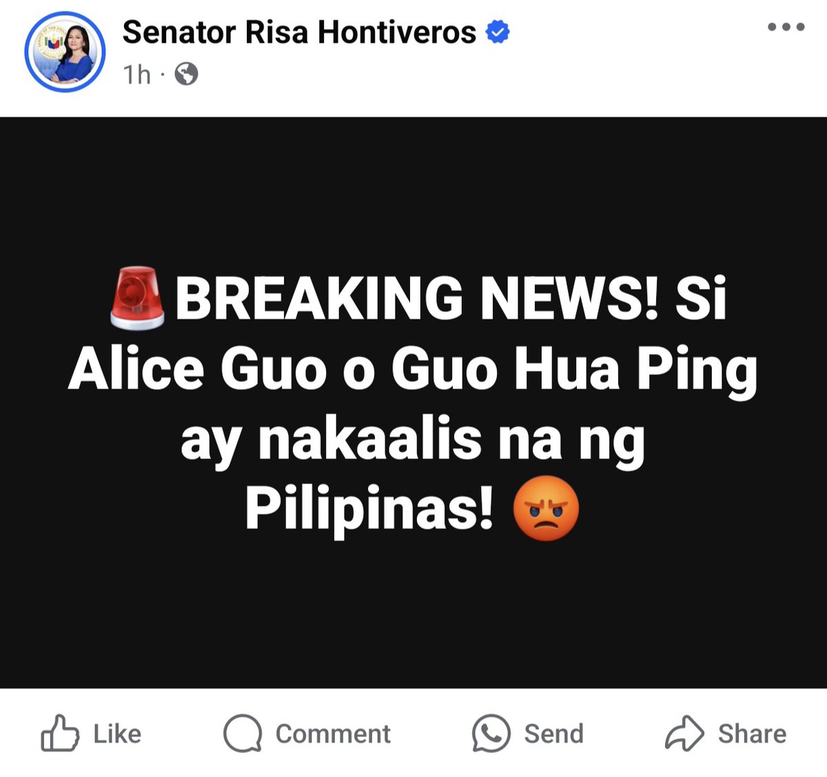 ellisluciano's tweet photo. Haaaaaa???? Paano nangyari to?
(Maang-maangan, kunwari na sorpresa)
#AliceGuo
#GuoHuaPing
#Pogo
#Philippines https://t.co/XNaEkDj397
