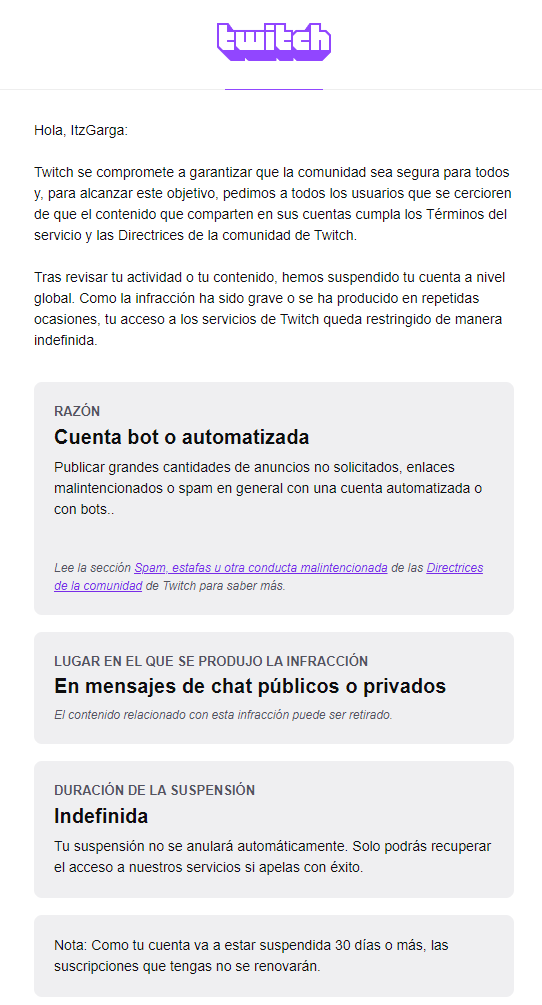 ItzGarga's tweet photo. Creo que ya se que ha pasado. Un chaval me mando follow-bots 3 veces ya mandándome más de 20000 seguidores. Ya apele en esa situación a twitch y decían que no podían hacer nada. Así que bueno simplemente elimine los seguidores bots. Ahora el mismo chaval creo que... (sigo abajo) https://t.co/OXEXBbank3