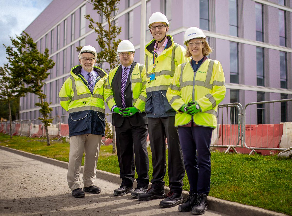 AngusSouthSNP's tweet photo. 👩🏫 Delighted to see the progress of the new Dunfermline Campus of @fifecollege with @JennyGilruth.
🏗️ Built using the latest low-energy construction processes, it is a major investment in Fife's educational future.
💷 Supported by up to £154.5m capital investment from @ScotGov https://t.co/IYALUzpj7n