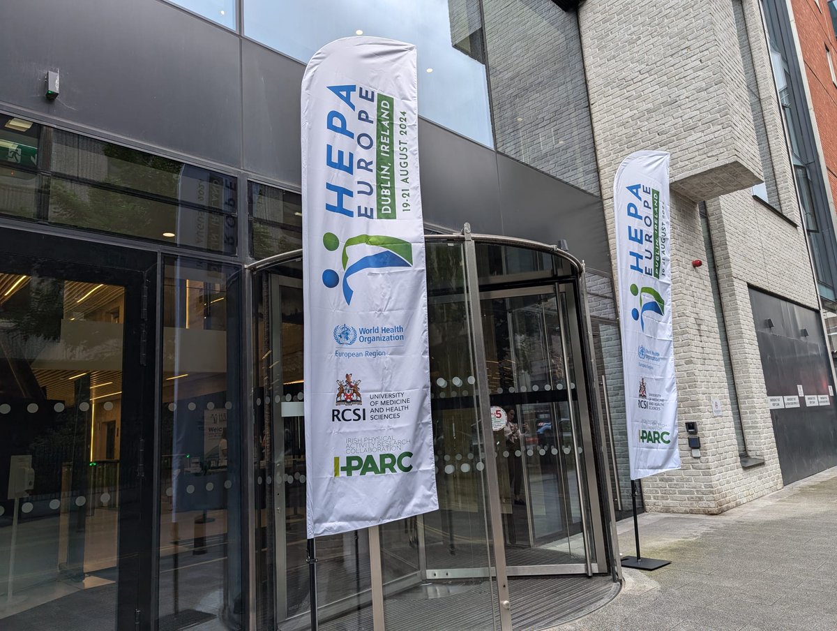 RCSI (@rcsi_irl) on Twitter photo Welcome to all the delegates arriving at RCSI for the <a href="/hepaeurope/">HEPA Europe</a> 2024 conference!
Bringing together experts, researchers, and policymakers, the programme will explore "Optimising Health Enhancing Physical Activity: The Importance of Inclusion".
🔗 rcsi.com/dublin/news-an… Welcome to all the delegates arriving at RCSI for the <a href="/hepaeurope/">HEPA Europe</a> 2024 conference!
Bringing together experts, researchers, and policymakers, the programme will explore "Optimising Health Enhancing Physical Activity: The Importance of Inclusion".
🔗 rcsi.com/dublin/news-an…