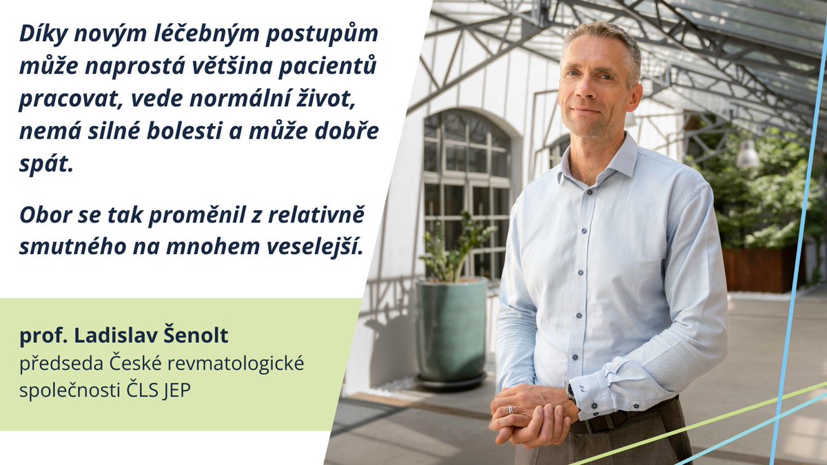 👩🏻‍⚕️👨‍⚕️Přestože se moderní léčba revmatologie změnila, obor trápí nerovnoměrná dostupnost péče a nedostatek specialistů.

👉Více se dozvíte v rozhovoru s prof. Šenoltem: 1url.cz/41qsu