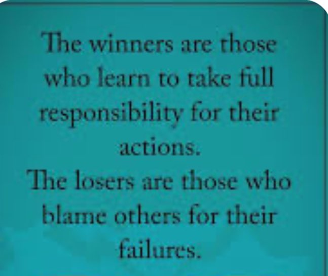 thewinningdiff1's tweet photo. Losers panic, blame others and make excuses when they don’t get desired results.

Winners LEARN!

Listen to feedback
Engage with the team
Adjust their approach
Reflect on performance 
Never stop improving

Because winner not a loser! https://t.co/o7gOSSncYV