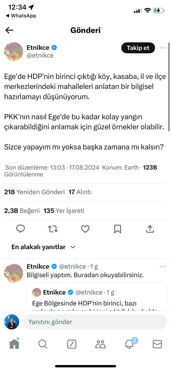 Yangın tweeti için 48 saatte ifade alan emniyet, açıkça pogrom ve iç savaş daveti yapan şu iki tweet için henüz ifade almış değil. 

İlk ölümlü vakadan sonra herkes kardeşlik nutku çekip, vandalları lanetler(!) 

<a href="/AliYerlikaya/">Ali Yerlikaya</a> 
<a href="/EmniyetGM/">Türk Polis Teşkilatı</a>