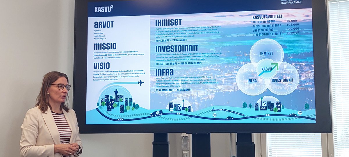 <a href="/LuluRanne/">Lulu Ranne</a> maakuntamatkalla <a href="/pohjoissavo/">Pohjois-Savon liitto</a>'ssa. <a href="/tyttimaatta/">Tytti Määttä</a> ja <a href="/KaijaSavolaine/">Kaija Savolainen</a> maakuntaliiton ja kauppakamarin evästykset ministerille. #siilinjärvi