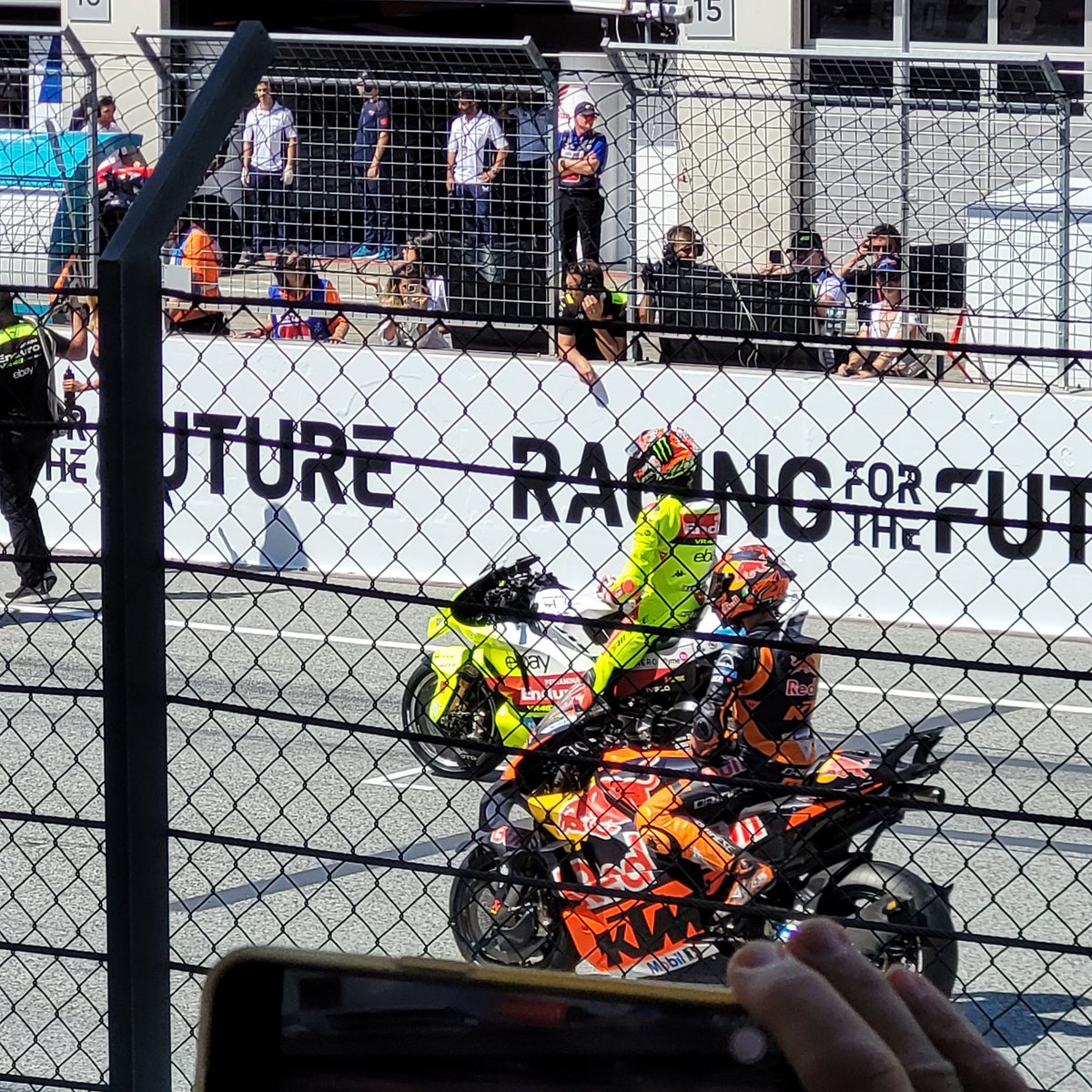 JLeDevil's tweet photo. @clickbenno @VR46RacingTeam @Marco12_B @FabioDiggia49 @MotoGP great race 🙂 https://t.co/lPjS6K2kgf