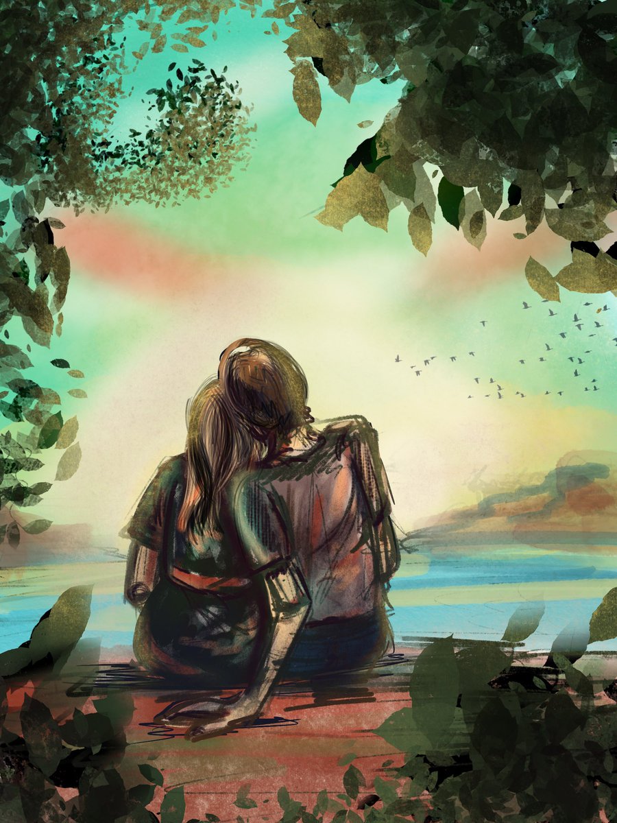 Сублимируем эмоции качественно. 
«Прости, мой хороший, мне тоже очень жаль» на языке рисунка.