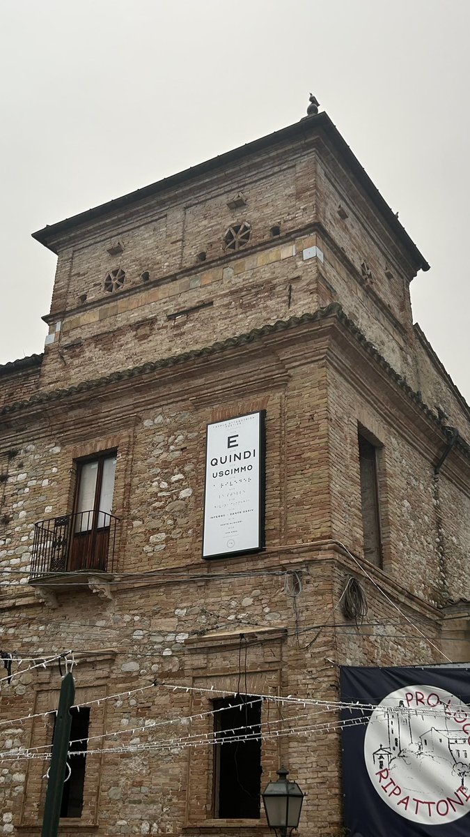 Cloudy day in Abruzzo