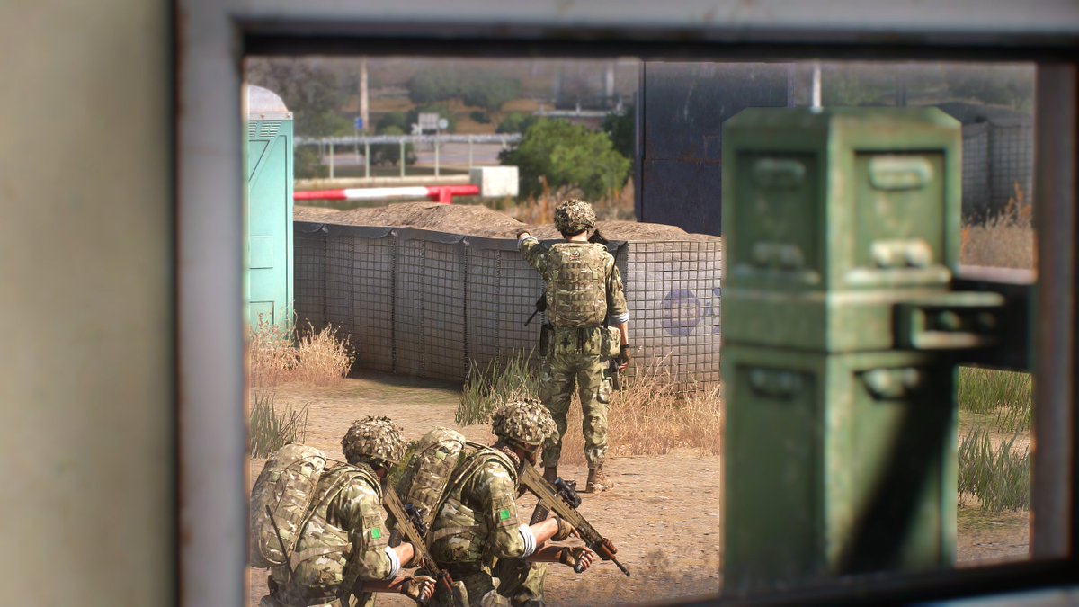 sealteam4milsim's tweet photo. Last night, our members deployed on the final night before our next operation. Covering everything, we made sure everyone was ready to conduct future operations!

Join the fight today! https://t.co/DSCioru9uP 

#arma #arma3 #armamilsim #arma3unit #bohemiainteractive @ArmaPlatform https://t.co/B2mNvxRY2g