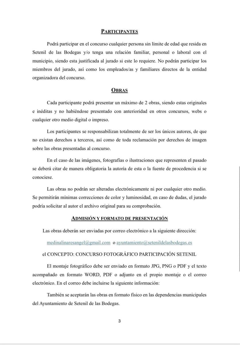 Concurso fotográfico.- 📸 
Mi barrio: Pasado, presente y futuro