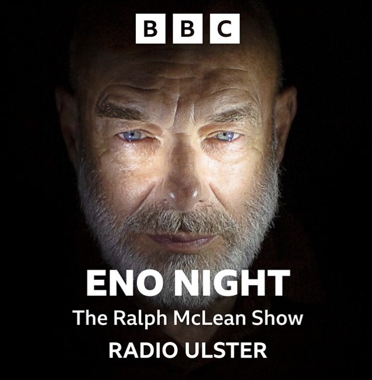 Ralph McLean (@ralphmcleanshow) on Twitter photo Ahead of the special screenings of the new #BrianEno documentary at the <a href="/QFTBelfast/">Queen's Film Theatre</a> this weekend I’m having an #Enonight on the radio show this evening. Michael Staley is joining me to look back on the great man’s career. 8pm start BBC Radio Ulster and Sounds friends. Ahead of the special screenings of the new #BrianEno documentary at the <a href="/QFTBelfast/">Queen's Film Theatre</a> this weekend I’m having an #Enonight on the radio show this evening. Michael Staley is joining me to look back on the great man’s career. 8pm start BBC Radio Ulster and Sounds friends.