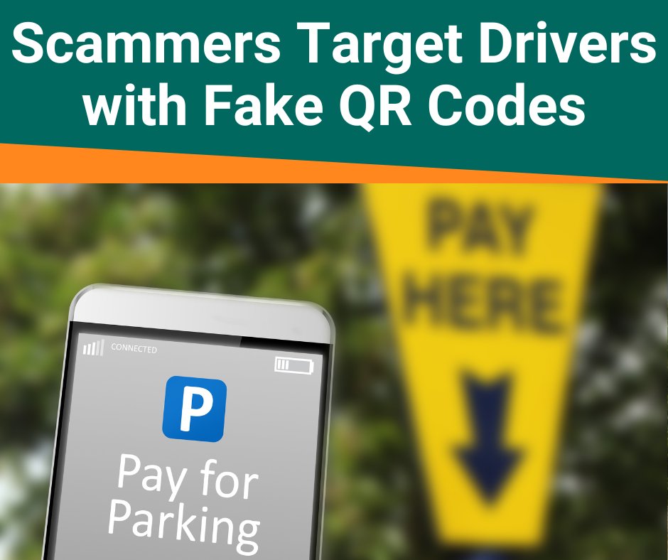 Scammers are placing fake QR codes on #parkingmachines in Wales, tricking drivers into paying on fraudulent websites. 

Pembrokeshire &amp; Conwy County Councils confirm they don’t use QR codes for parking payments. If you encounter such codes, report them immediately!