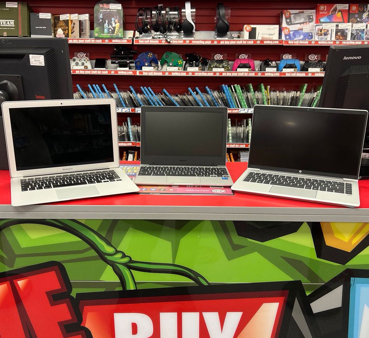 AlhambraCentre's tweet image. Upgrade your tech with @cex in the Alhambra 🎮📱💻

Swap old for new, or buy that laptop, phone, keyboard or console that you&apos;ve always wanted!

#CEX #TradeIn #UpgradeYourTech #NewSeasonNewTech
