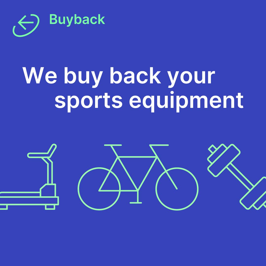 Big News! 🎉
We're excited to announce our new Buyback Program for large fitness equipment and bikes! 💥
 Trade in your old gear and get rewarded— Our way of giving back to you while helping you gear up for your next adventure. Let's keep the fitness journey rolling together! 🚴‍♂️