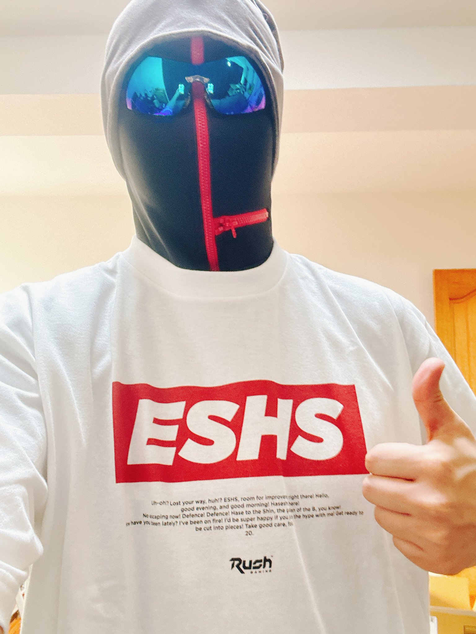 ハセシンさん ESHS 記念Ｔシャツ 受注生産】ハセシン ESHS Tシャツ（Bバージョン） - メルカリ