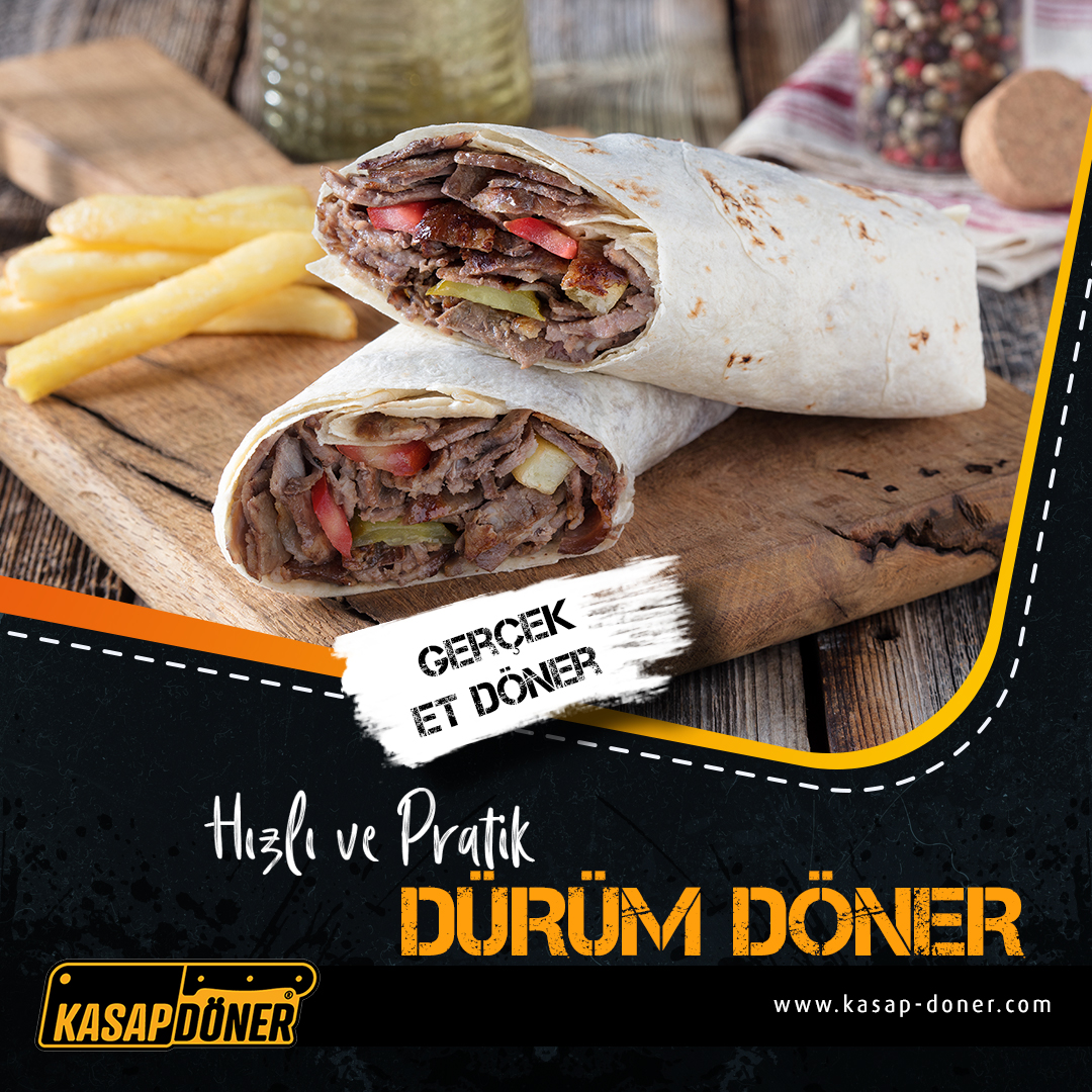 KasapDoner's tweet photo. Lezzet, hız ve pratiklik bir arada! 😋 Gerçek et döner deneyimini, Kasap Döner farkıyla yaşayın. Üstelik en taze malzemelerle hazırlanan dürüm dönerimiz, her öğünde favoriniz olacak. Hemen sipariş verin, lezzet dolu anların tadını çıkarın! 🥙🚀

#KasapDöner #GerçekEtDöner https://t.co/wtPtry0Ewy