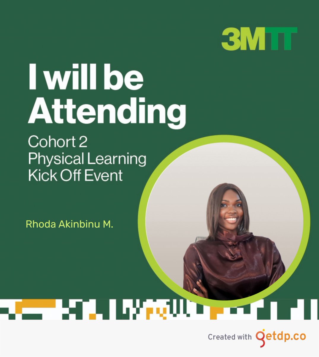 Modebitoyemii's tweet photo. Excited to be part of the 3MTT FCT Cohort 2!

I'm ready to take my skills to the next level!

Thanks to @MTNNigeria, @BosunTijani, @3MTTNigeria, @IHSTowers, and @NITDANigeria for this amazing opportunity!

#My3MTT #My3MTTOrientationExperience #3MTTFCT #3MTTweeklyreflection https://t.co/BPDMf6vH0a