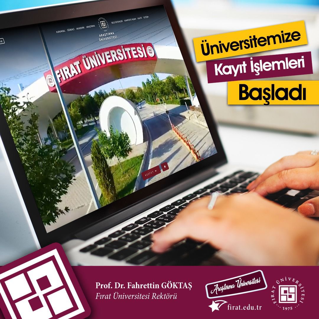 firatresmihesap's tweet photo. YKS-2024 ile Üniversitemize yerleşen öğrencilerimizin kayıtları başladı…

E-Devlet Kayıt: 19-21 Ağustos 2024
Yüz Yüze Kayıt: 19-23 Ağustos 2024

Ayrıntılar⬇️
https://t.co/ReM8fVjn6L https://t.co/1y3Z5vI3e9