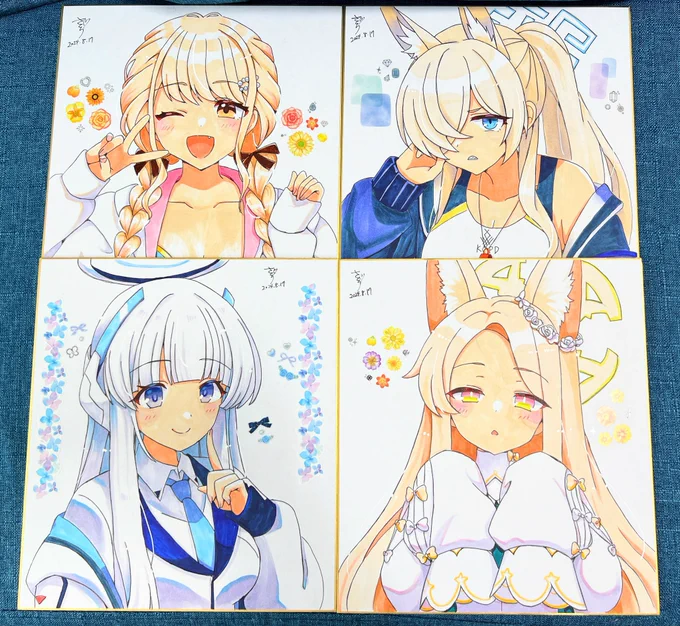 リクエスト色紙完成✨
順番に配送していきます! 