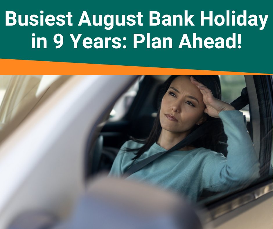 This #AugustBankHoliday is set to be the busiest in 9 years. Saturday will see the highest volume of traffic, with 3.7 million journeys planned. Major delays are likely, especially if you're heading to festivals or using the Port of Dover.

Where are you headed this weekend?