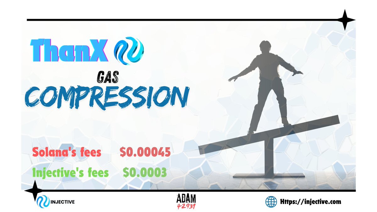 adam_nevergone's tweet image. Certainly! It’s interesting to compare Injective and Solana in terms of transaction fees.

It&apos;s even lower than #Solana!!😍

Thank you #Gas_Compression
Thank you @injective 

@InjectiveArabic @injectiveacadmy