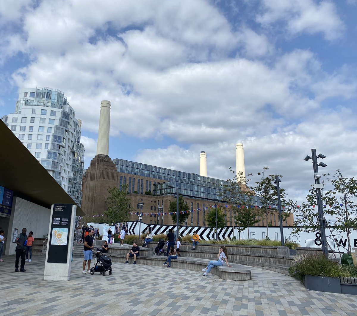 Had a fab #LittleAdventure yesterday, we took the 211 bus and explored <a href="/BatterseaPwrStn/">Battersea Power Station</a>