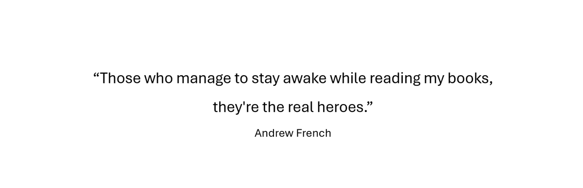 TheRealAFrench's tweet photo. #writerquote https://t.co/XlIe3oqRLS