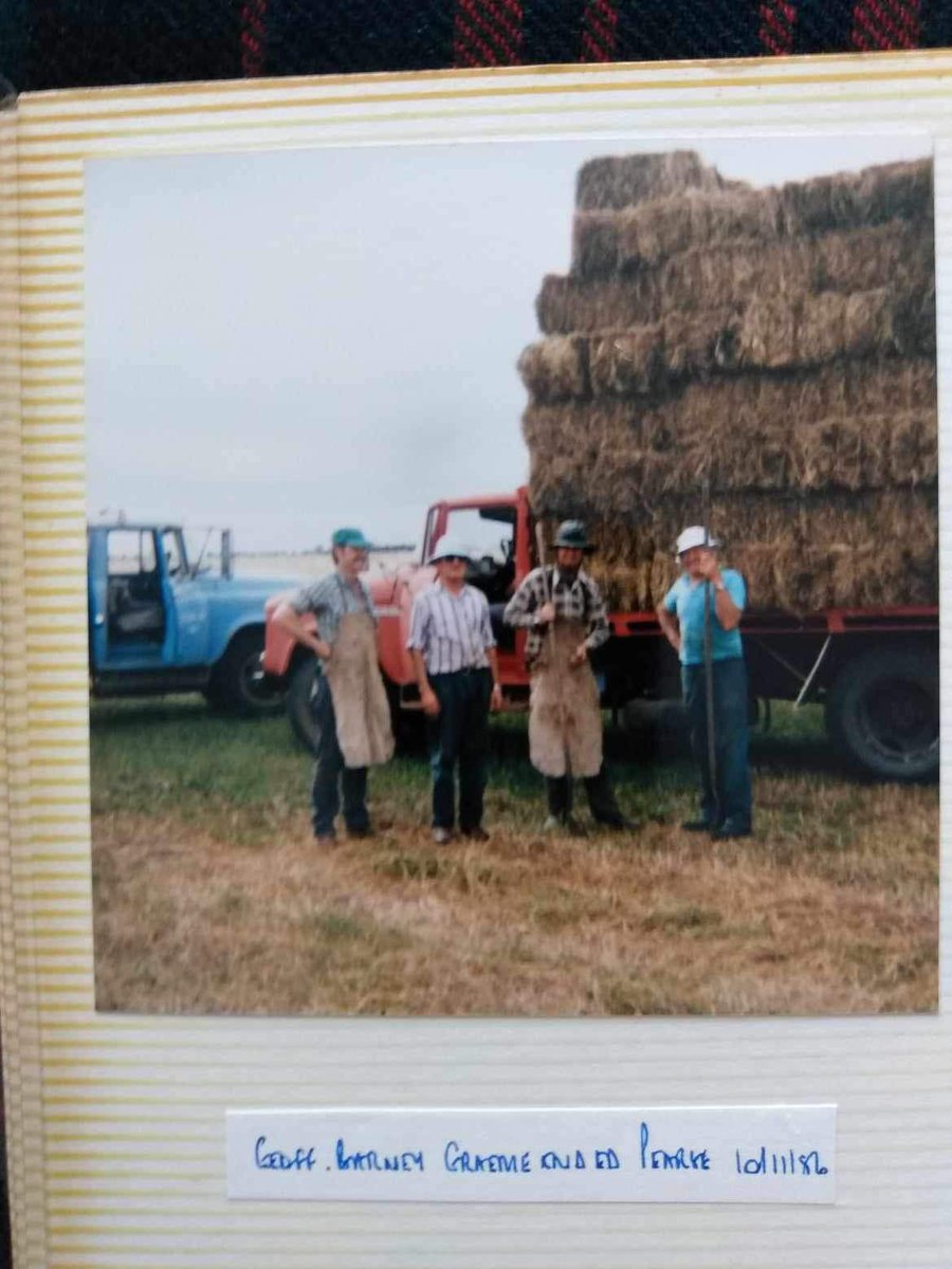 In 38 years, things have changed so much on our farm. It’s mind boggling. I’m really glad someone worked out bigger balers and telehandlers! 
Wonder what we’ll see in the next generation!?