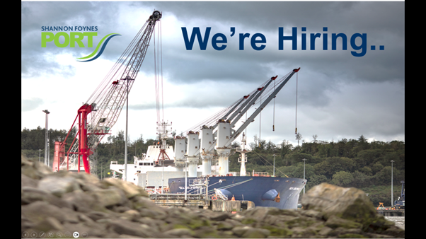 Marine Ireland Industry Network (MIIN) (@marineirlnet) on Twitter photo #JobFairy - <a href="/ShannonFoynes/">Shannon Foynes Port</a> are #hiring! 📢🌊
SFPC, as the Pilotage Authority for the Shannon Estuary, are seeking applications from suitable candidates to fill a vacancy that has arisen in the Pilotage Service.
📅 Apply by 16th Sept.
More info 👉 loom.ly/Z8u175Q #JobFairy - <a href="/ShannonFoynes/">Shannon Foynes Port</a> are #hiring! 📢🌊
SFPC, as the Pilotage Authority for the Shannon Estuary, are seeking applications from suitable candidates to fill a vacancy that has arisen in the Pilotage Service.
📅 Apply by 16th Sept.
More info 👉 loom.ly/Z8u175Q