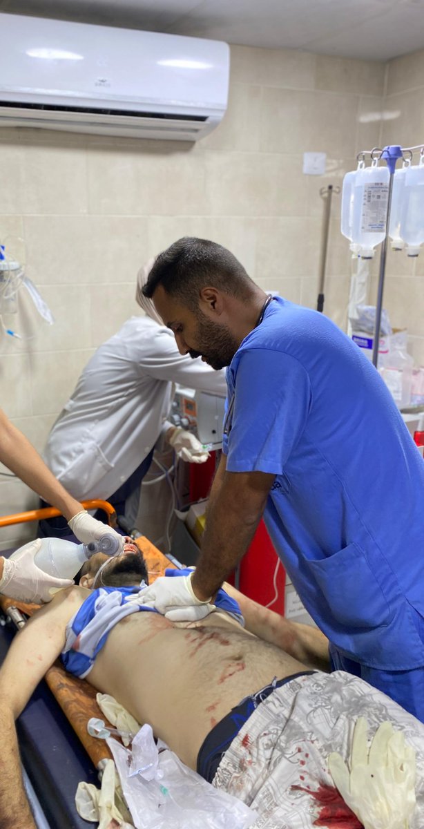 9 months of continuous work in the hospitals of Gaza , exhaustion and despair have taken their toll on us. We live on the edge, where the ability to keep going feels like a distant dream. I need your support,
Please follow me and send to me  message could make a difference 🇵🇸🇵🇸❤️