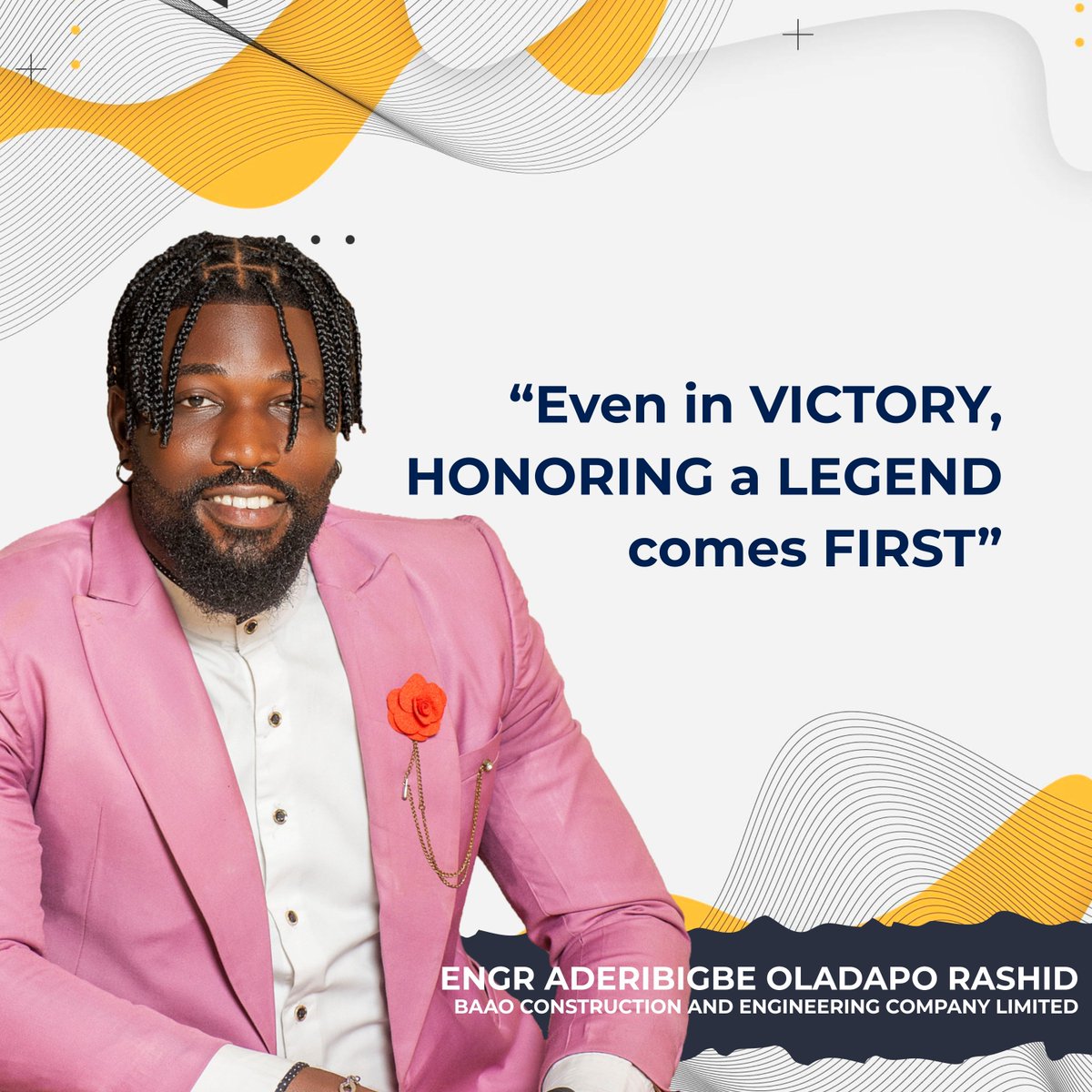 BaaoConstructs's tweet photo. In the pursuit of success, it's easy to get caught up in the thrill of the moment. But true greatness lies in the humility to recognize those who paved the way. ๐ช๐ #RespectTheLegends #VictoryWithHonor #Gratitude #baaoconstructs #Solarinstallation #construction #Renovation https://t.co/soPMwLOkN6