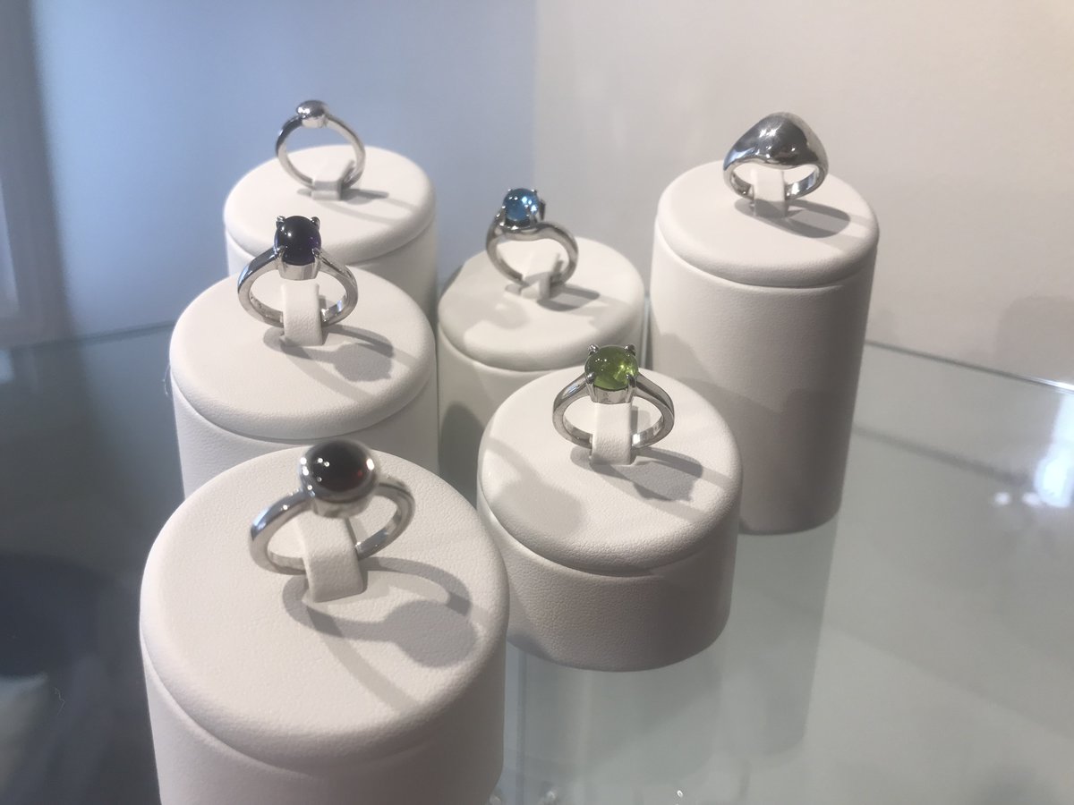 Peridot is one of the four standard gem options in the #WithMe jewellery range, shown here in the Polaris ring. As each piece is made to order, you can request any significant choice of stone or metal finish. #AshesOptions #MemorialJewellery #AugustBirthstone