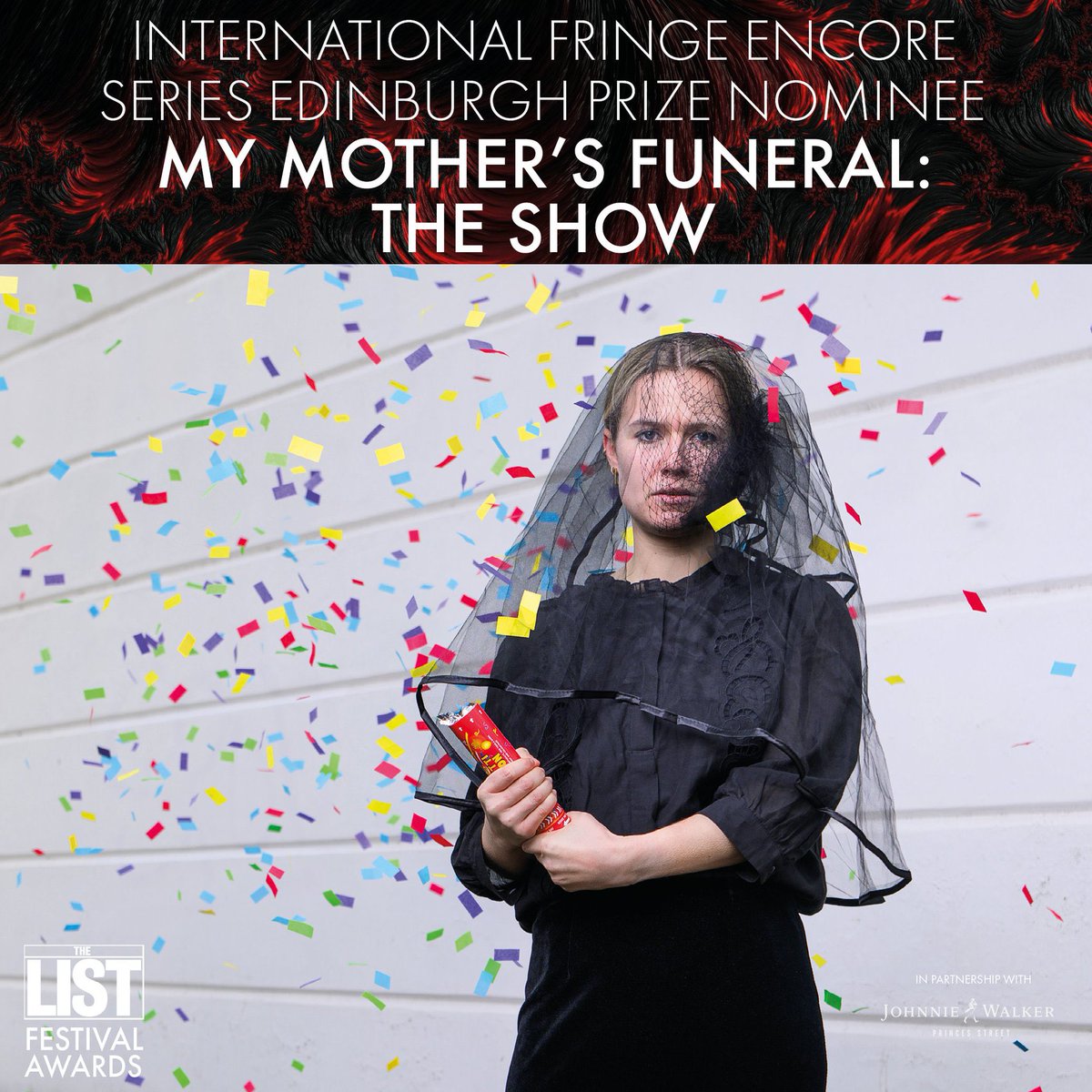 My Mother’s Funeral: The Show has been nominated for the <a href="/thelistmagazine/">The List</a> awards 🥹🥰🎉 <a href="/painesplough/">Paines Plough</a> <a href="/Summerhallery/">Summerhall</a> <a href="/edfringe/">Edinburgh Festival Fringe</a> Thank you!