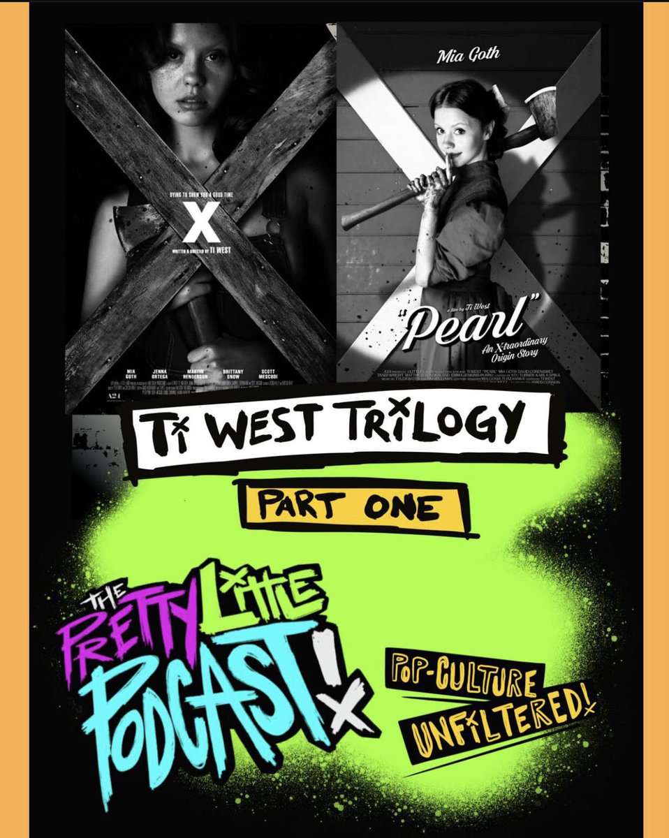 ChadJMoon's tweet photo. Jess and Chad are back to talk about the first 2 movies in Ti West's Maxxxine Trilogy, X and Pearl! Download now wherever you get your podcasts. https://t.co/1qqitszbZq

https://t.co/DJTutGCGtX https://t.co/qrlQWVZRq4