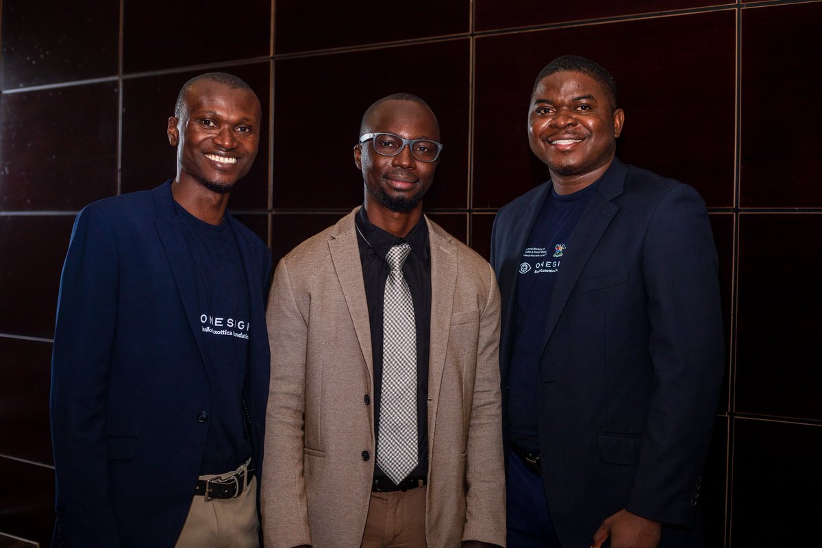 iamjames_long's tweet photo. Anurag Hans, President, Onesight EssilorLuxottica Foundation (Singapore)
- Mustapha A Njie, Africa Head of Chapter (Kenya)
- Naadhira Khan, Associate Director, Africa Programs (South Africa)
- Vincent Mendy, Regional Manager Africa Programs (Gambia) https://t.co/U2KZThxR3b