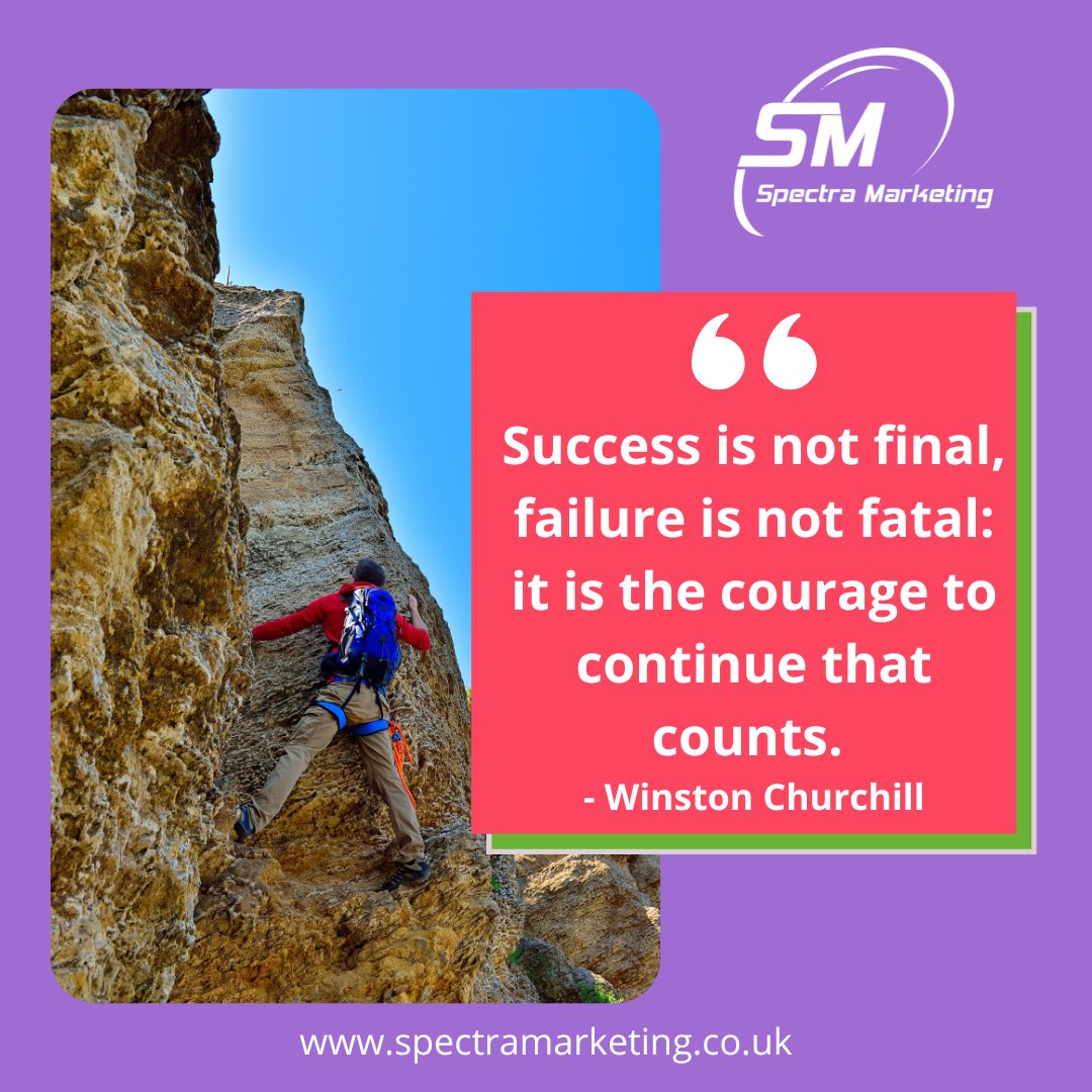 "Success is not final, failure is not fatal: it is the courage to continue that counts." - #WinstonChurchill 
Don't let victory make you complacent or failure make you quit. Keep moving, keep growing, because every step forward counts. 

#motivation #WinstonChurchill #quote