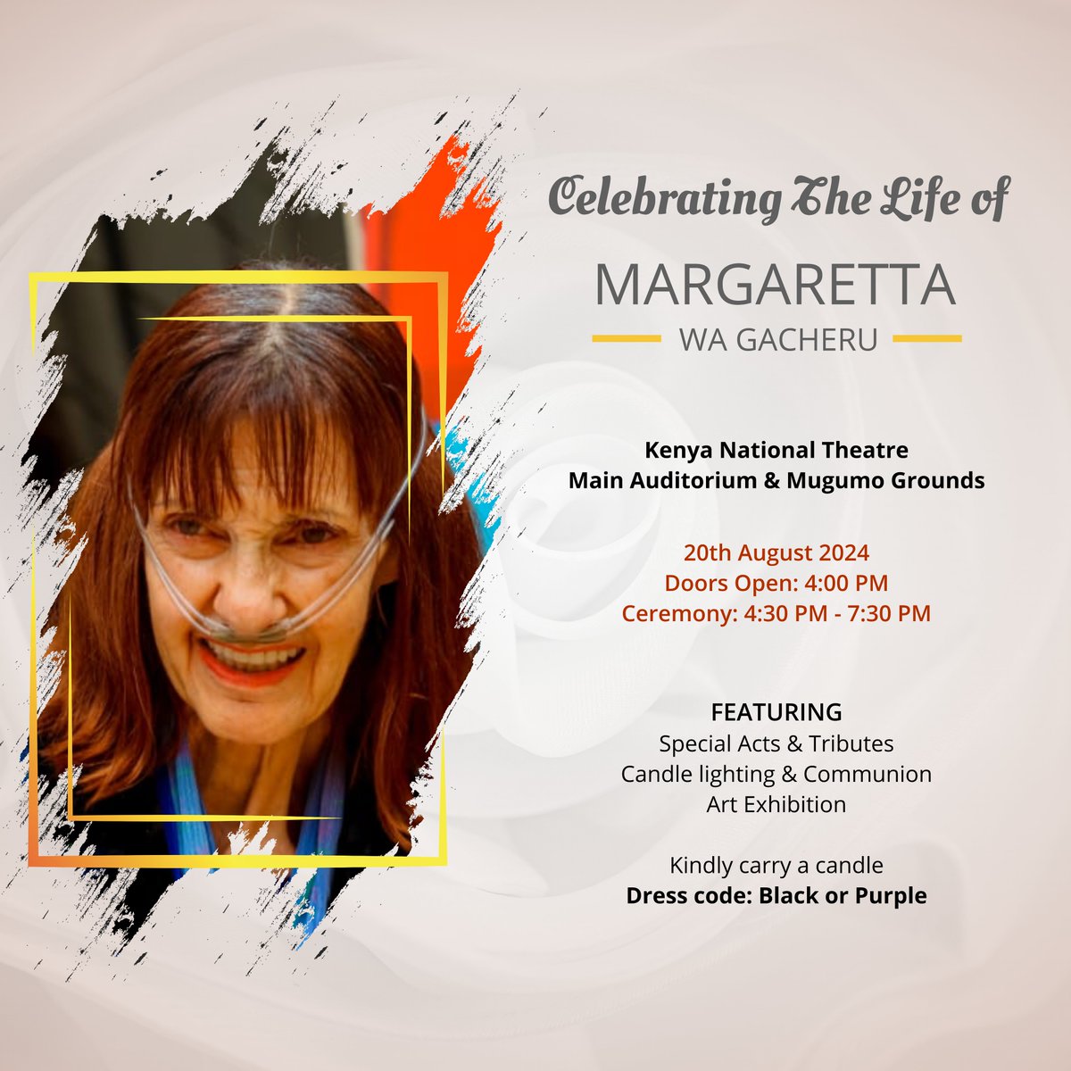 Official_Fedari's tweet photo. Reality is slowly setting in. She wanted us to celebrate, not mourn, and as hard as it may be, we will honor her wishes. See you all there. https://t.co/jswsgak8zv