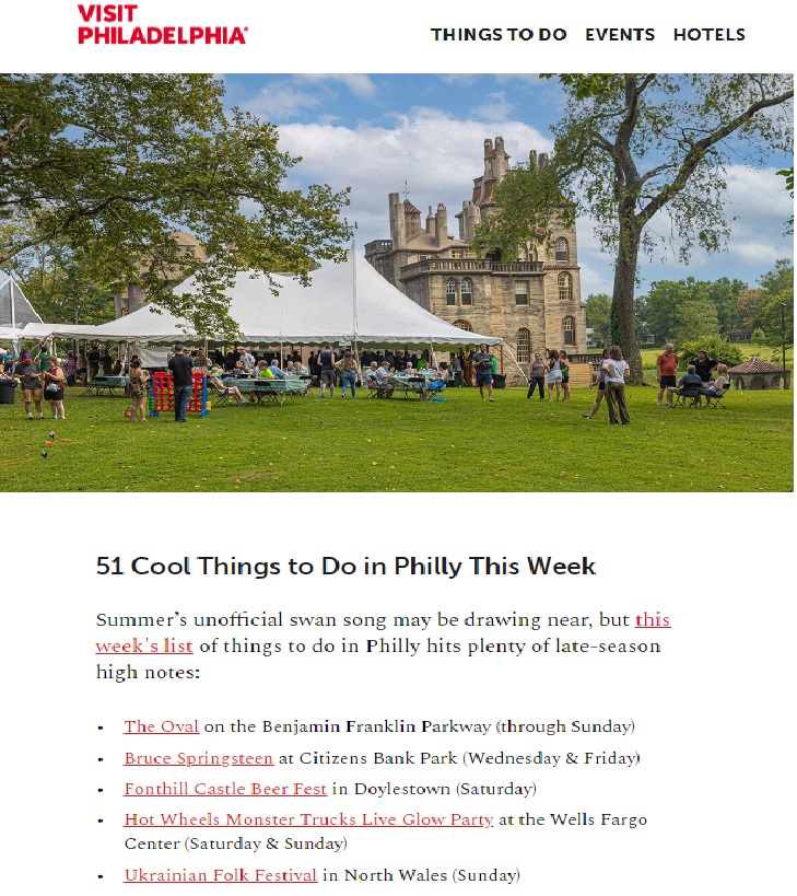 This Sunday's Ukrainian Folk Festival listed in Visit Phila. Things to do This Weekend.  All are Welcome. manage.kmail-lists.com/subscriptions/…