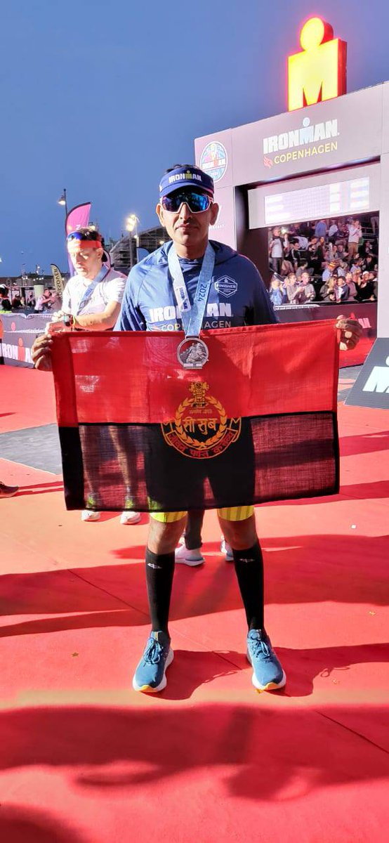 Mini_220's tweet photo. 🏅 Congratulations to Sh Harish Kajla, AC, on conquering the #IronMan Challenge in Denmark! You’ve brought pride to #BSF & shown what true strength looks like! 💥 #BSF_Ironman #StrongBSF #फ़ौलादी_प्रहरी
#War2 #IPL2025 #Pushpa2 #Rakhi #Vettaiyan #Kanguva #Chhaava #TejRan #TAEMIN https://t.co/F7x451sgFU