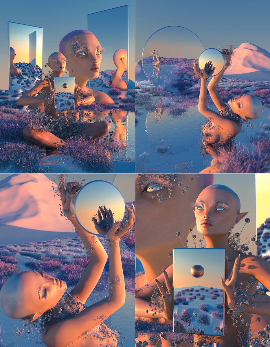 Create your own world through your art 🪞