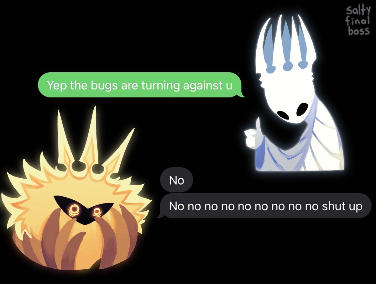 yep the moths are forgetting u👍#hollowknight