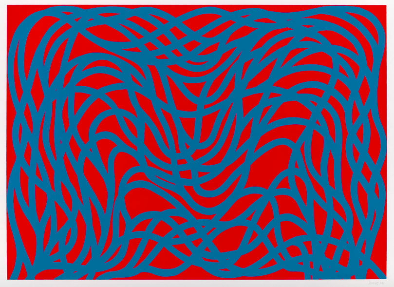 msabine900's tweet photo. #SolLeWitt #PostwarArt #ContemporaryArt
Sol LeWitt (1928 - 2007)
LOOPY DOOPY / BLUE / RED, 2000
Oil-based woodcut https://t.co/CvBn8k0TLN