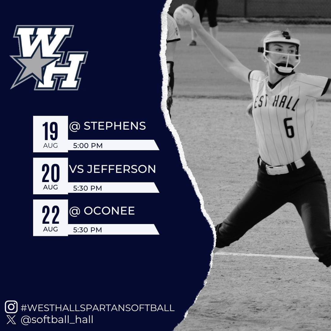 West Hall Softball tweet media