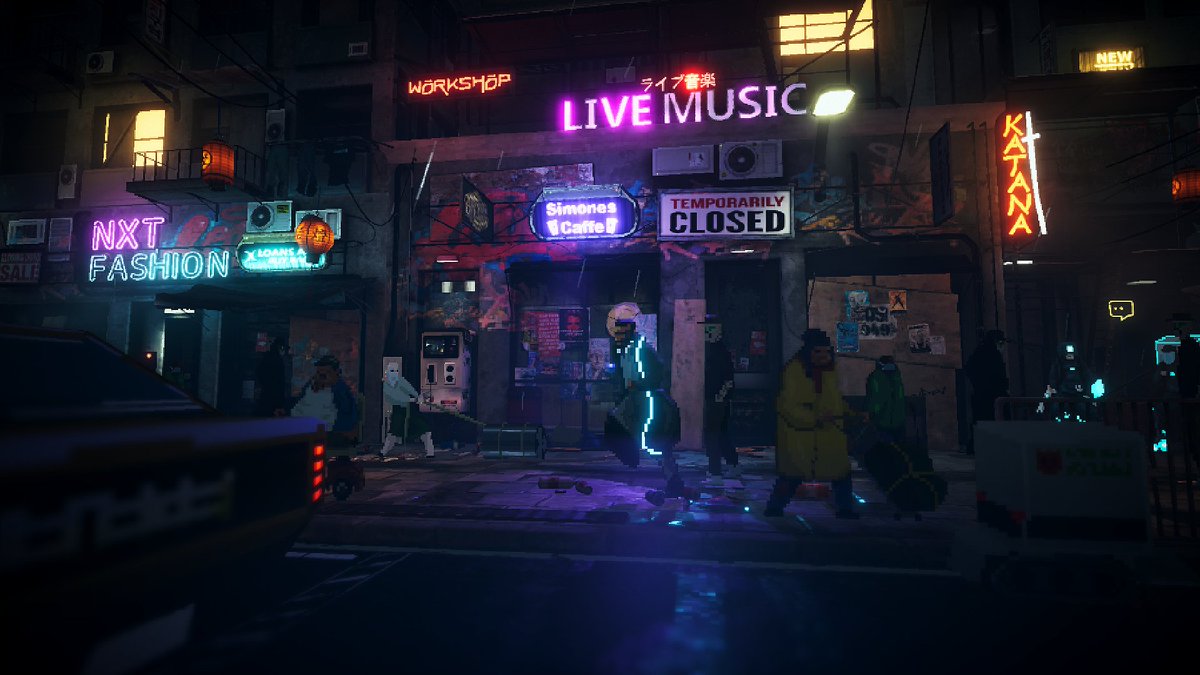 ChaoticBrain Studios 🧠⚡️Neon Blood out now! 🕵🌃 tweet media