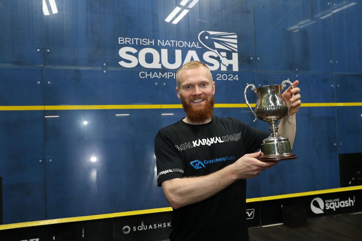 karakaluk's tweet photo. Karakal star @JoelMakin claimed his 2nd British Nationals #Squash title by overcoming Mohamed ElShorbagy in a 5-game epic at St George’s Hill.

Match report: https://t.co/JHSnVY7oPK.

@psaworldtour
@EuropeanSquash 
@WorldSquash 
@LA28 
@englandsquash 
@sqwales 
@Scottish_Squash https://t.co/giBlesJuK8