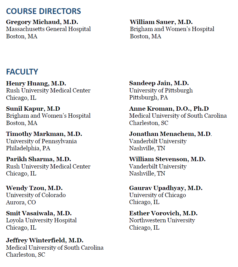 Timothy Markman (@dr_markman) on Twitter photo Looking forward to joining a terrific faculty this weekend at #EP301. Excited for discussions on cutting edge in AF ablation, cardioneuroablation, and more with faculty and fellows. #EPeeps <a href="/PennEPFellows/">Penn Electrophysiology Fellowship</a> <a href="/DrGregMichaud/">Gregory Michaud</a> <a href="/True_EP/">William H. Sauer, MD</a> <a href="/hhuang123/">Henry D. Huang</a> <a href="/JRWinterfield/">Jeffrey Winterfield</a> ... Looking forward to joining a terrific faculty this weekend at #EP301. Excited for discussions on cutting edge in AF ablation, cardioneuroablation, and more with faculty and fellows. #EPeeps <a href="/PennEPFellows/">Penn Electrophysiology Fellowship</a> <a href="/DrGregMichaud/">Gregory Michaud</a> <a href="/True_EP/">William H. Sauer, MD</a> <a href="/hhuang123/">Henry D. Huang</a> <a href="/JRWinterfield/">Jeffrey Winterfield</a> ...