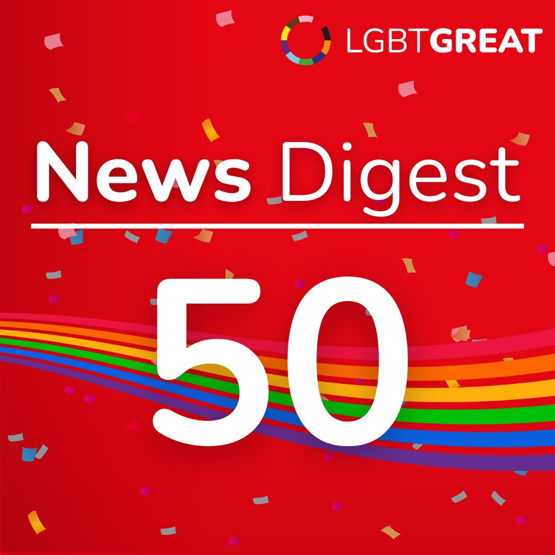 Celebrating the 50th edition of the LGBT Great News Digest!  

Since our first issue, we’ve had the pleasure of reaching over 274,661 readers. 

Share with your colleagues and allies to help them stay up to date:

➡lgbtgreat.com/newsletter

#LGBTNews #LGBTGreat #QueerNews