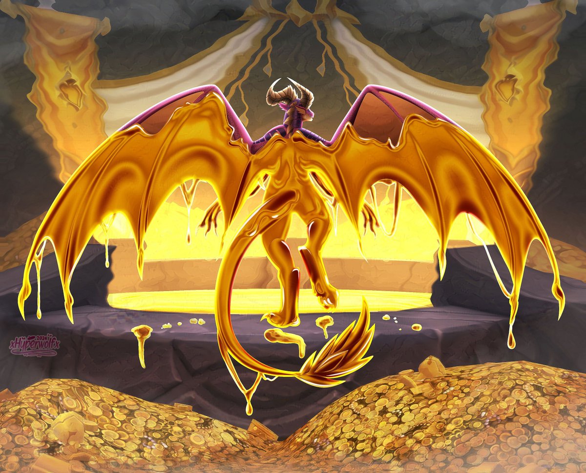 🪙Bathed in gold🪙

My character Scorexia LOVES gold, not for its value, but simply the metal itself.
She rarely trades her gold, and if she gives you any of her hoard of gold, she finds you very special to her heart. c:
Another model tester image.

#WorldofWarcraft #Dracthyr