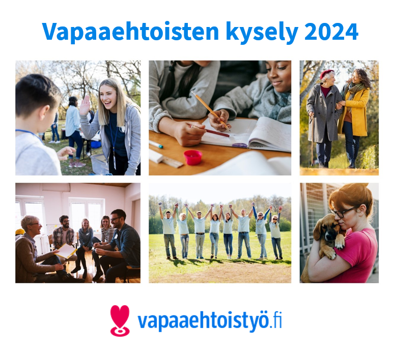 Hei vapaaehtoinen ja tehtävien tarjoaja! Vapaaehtoistyö.fi-palvelun suuri Vapaaehtoisten kysely 2024 on vielä auki elokuun loppuun asti!

Kuka tahansa vapaaehtoistoimintaan osallistunut voi vastata kyselyyn. Kiitos ajastasi! ❤️

Linkki kyselyyn: link.webropolsurveys.com/S/1198DDCEB708…