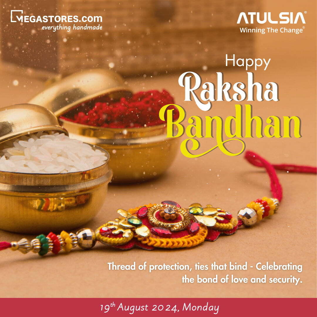 megastores_'s tweet photo. Thread of protection, ties that bind - Celebrating the bond of love and security. 

Shop Handmade products on https://t.co/qsQyI5yosN
.
.
.
.
.
.
.
#megastores #happyrakshabandhan #brothersisterbond #quotes #importantdays #indianfestivals #handamde #shophandmade #supporthandmade https://t.co/j6XHF2KRYS